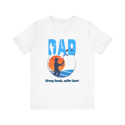 Fishing Dad Tee - Strong Hands, Soft Heart | Great Gift for Father's Day, Casual Wear, Outdoor Adventures, Dad's Birthday, Summer [...]