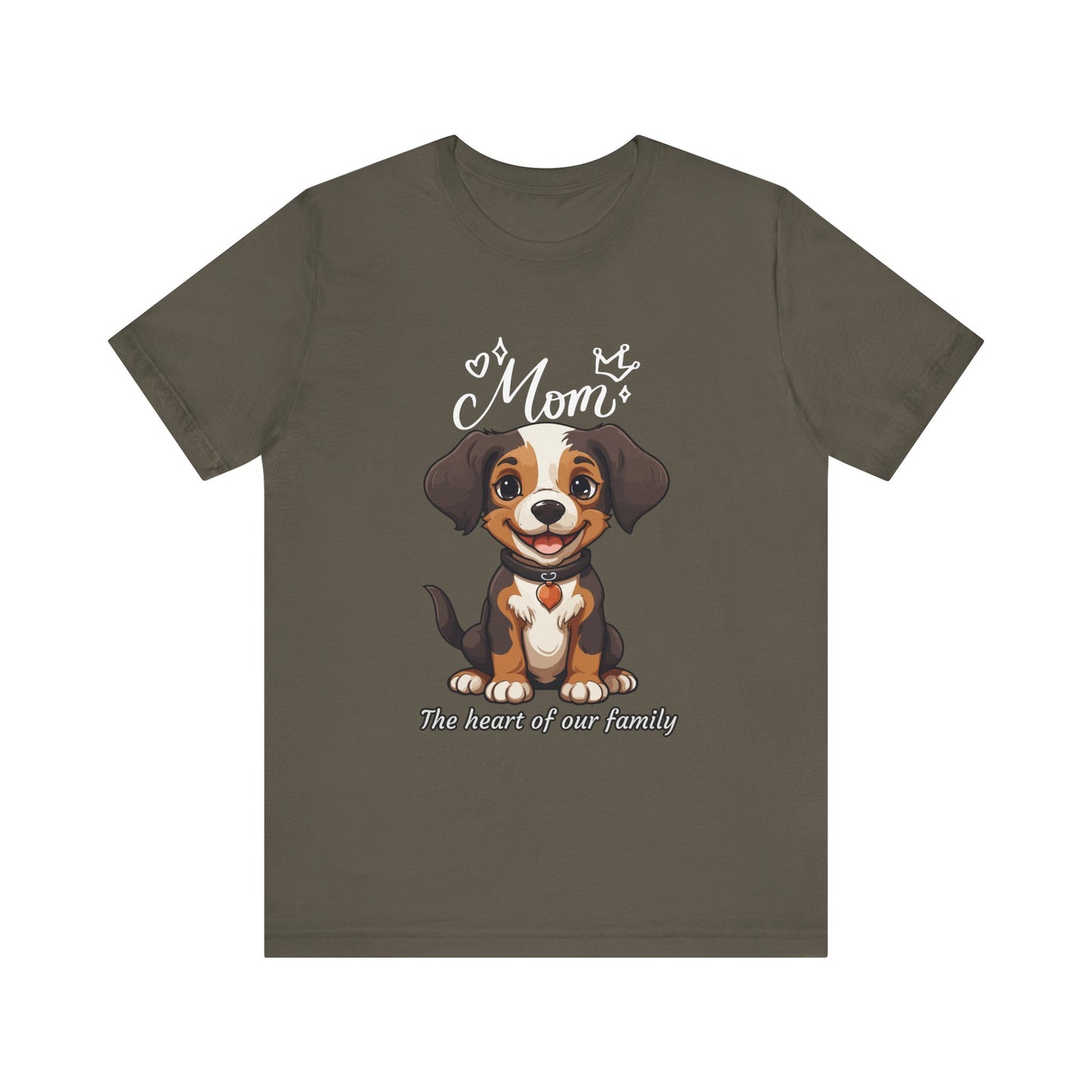 Dog Mom T-Shirt, Perfect Gift for Pet Lovers, Family Tee, Cute Canine Design, Mother's Day, Birthday Gift