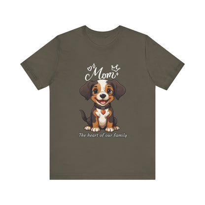 Dog Mom T-Shirt, Perfect Gift for Pet Lovers, Family Tee, Cute Canine Design, Mother's Day, Birthday Gift