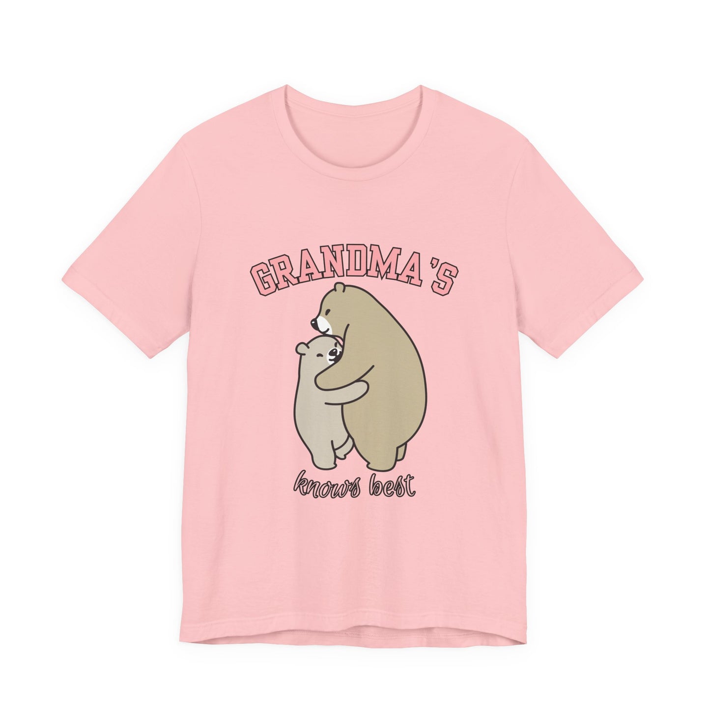 Grandma's Bears Unisex Short Sleeve Tee, Cute T-Shirt for Grandma, Gift for Grandparents, Birthday Gift, Family Matching Outfits