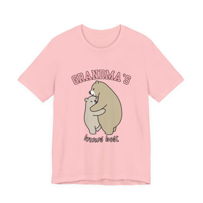 Grandma's Bears Unisex Short Sleeve Tee, Cute T-Shirt for Grandma, Gift for Grandparents, Birthday Gift, Family Matching Outfits