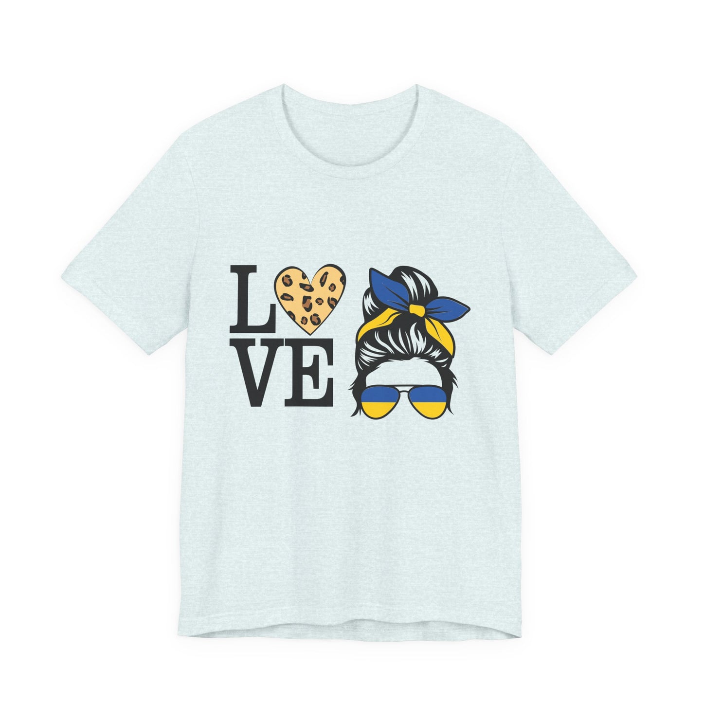 Stylish Love Graphic Tee, Casual Shirt, Gift for Her, Summer Fashion, Trendy Outfit, Valentine's Day, Birthday Gift