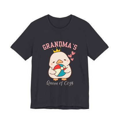 Grandma's Queen of Corgis Tee, Cute Pet Lovers Shirt, Gift for Dog Moms, Unique Grandma Gift, Casual T-Shirt, Fun Animal Tee