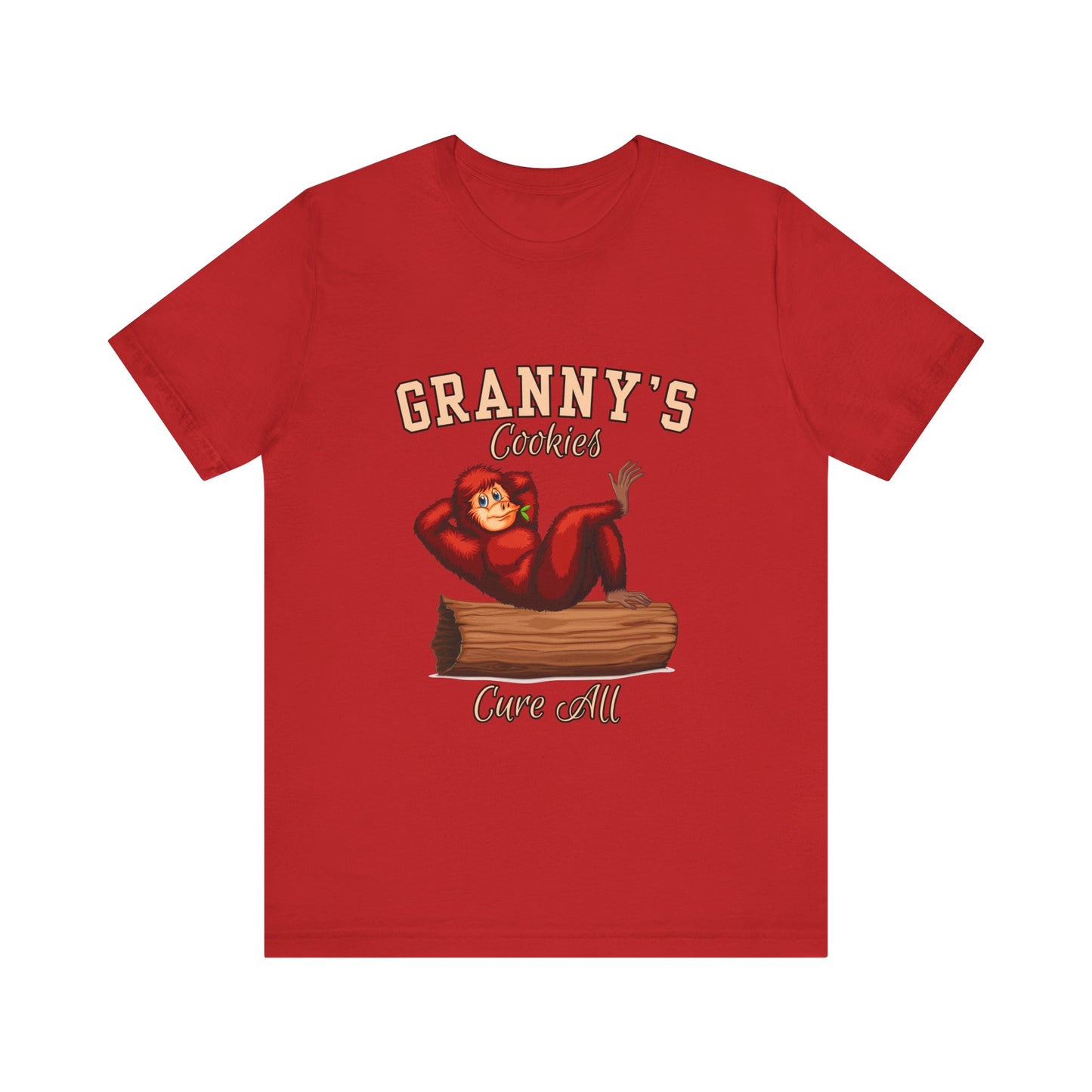 Granny's Cookies Unisex Tee, Cute Cookie Lover Gift, Baking T-Shirt, Funny Foodie Apparel, Family Gathering Shirt, Holiday Gift Idea