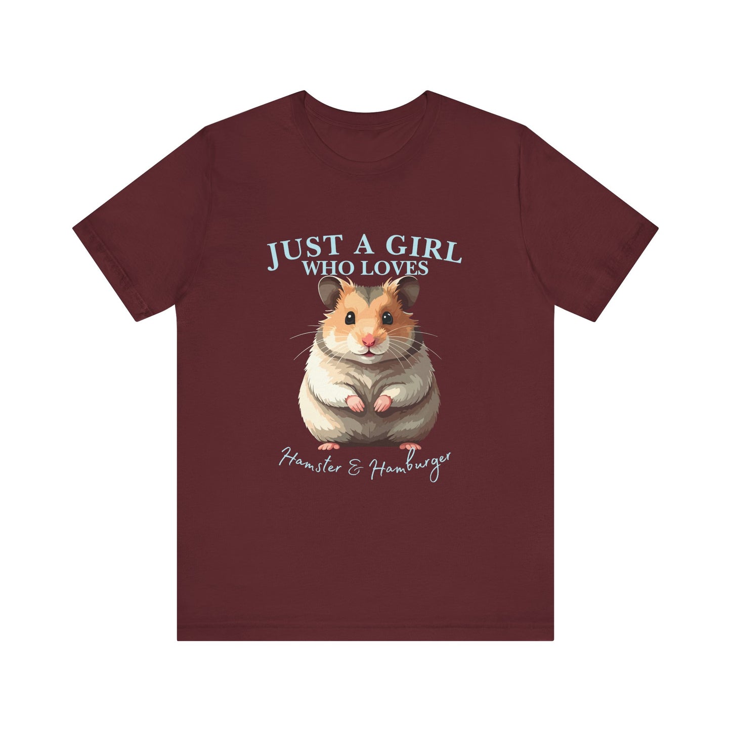 Cute Hamster Lover Tee, Unisex Jersey Short Sleeve Tee, Gifts for Animal Lovers, Pet Owner T-Shirt, Birthday Gift, Hamster Apparel