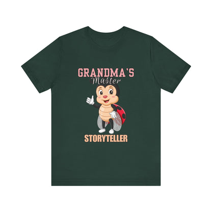 Grandma's Master Storyteller Tee, Unisex Tee, Gift for Grandma, Storyteller Shirt, Children's Storytime Tee, Family Bonding Shirt