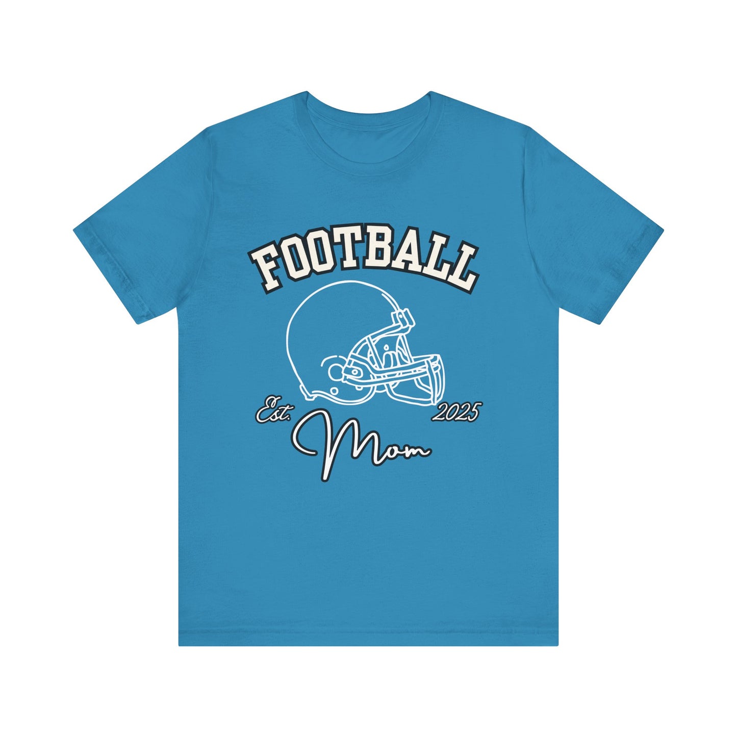 Football Mom Unisex Tee, Sports Fan Shirt, Gift for Moms, Casual Wear, Football Season Apparel, Family Game Day Top