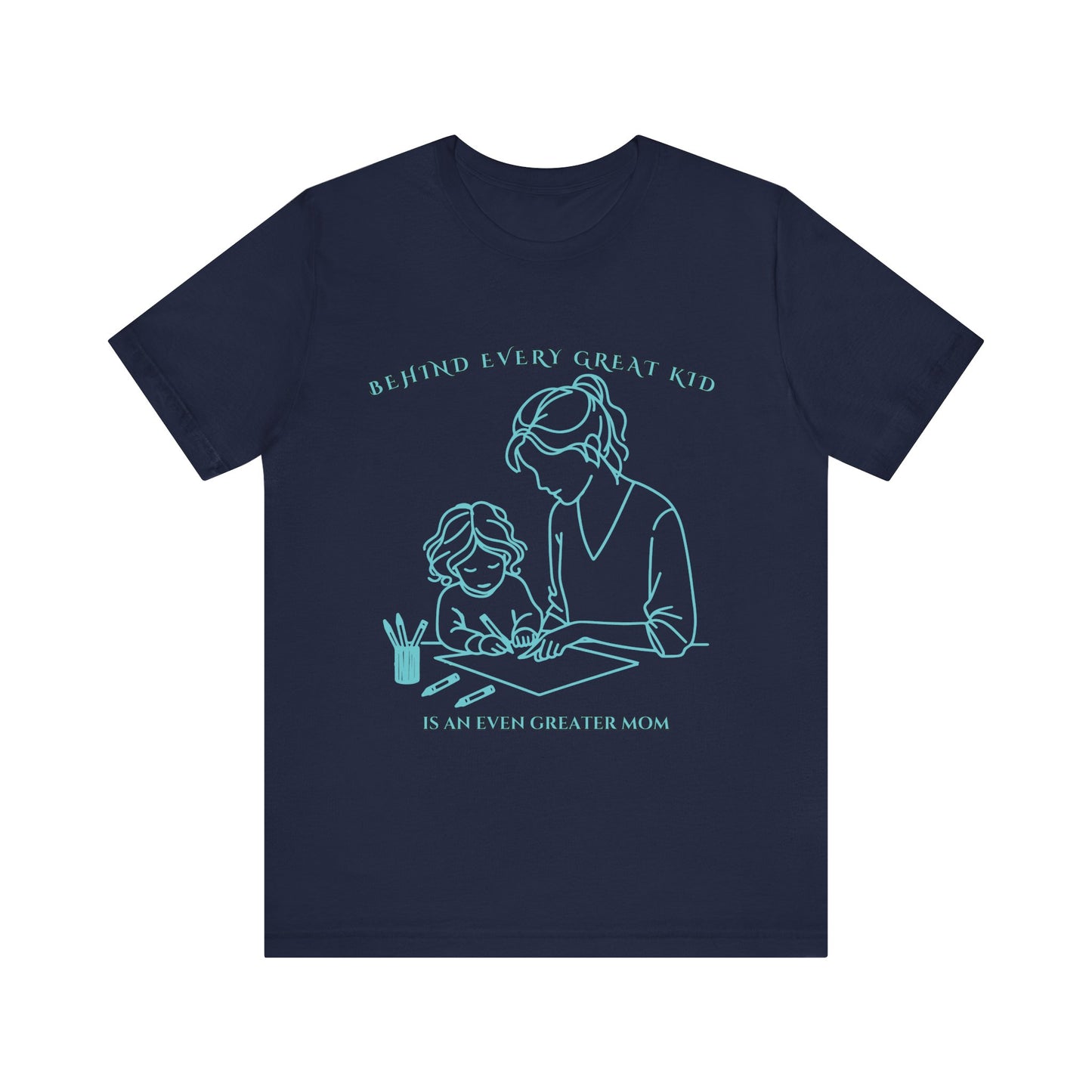 Mom and Child Inspiration Tee, Great Mom T-Shirt, Gift for Moms, Parenting Shirt, Casual Wear, Family Love Top