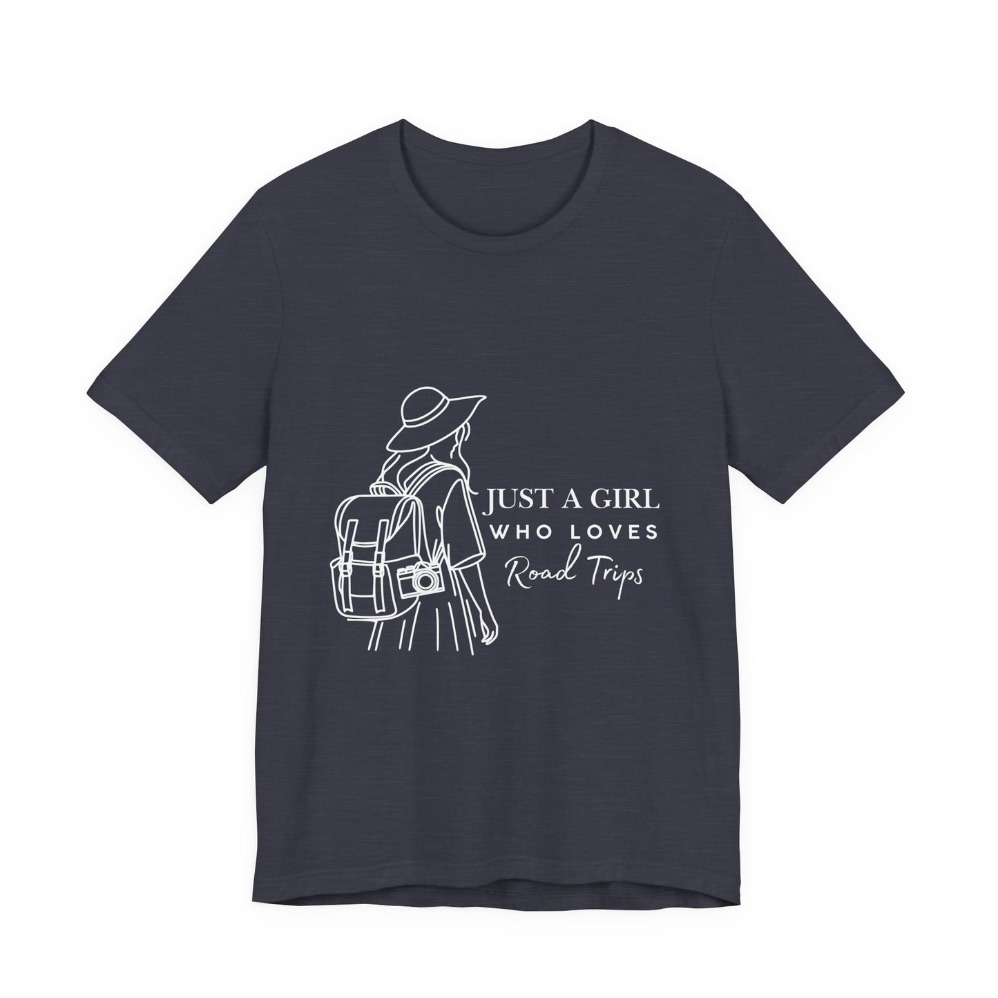 Adventure-Ready Tee for Girls | 'Just a Girl Who Loves Road Trips' | Travel Shirt, Vacation Outfit, Gift for Travelers, Summer [...]