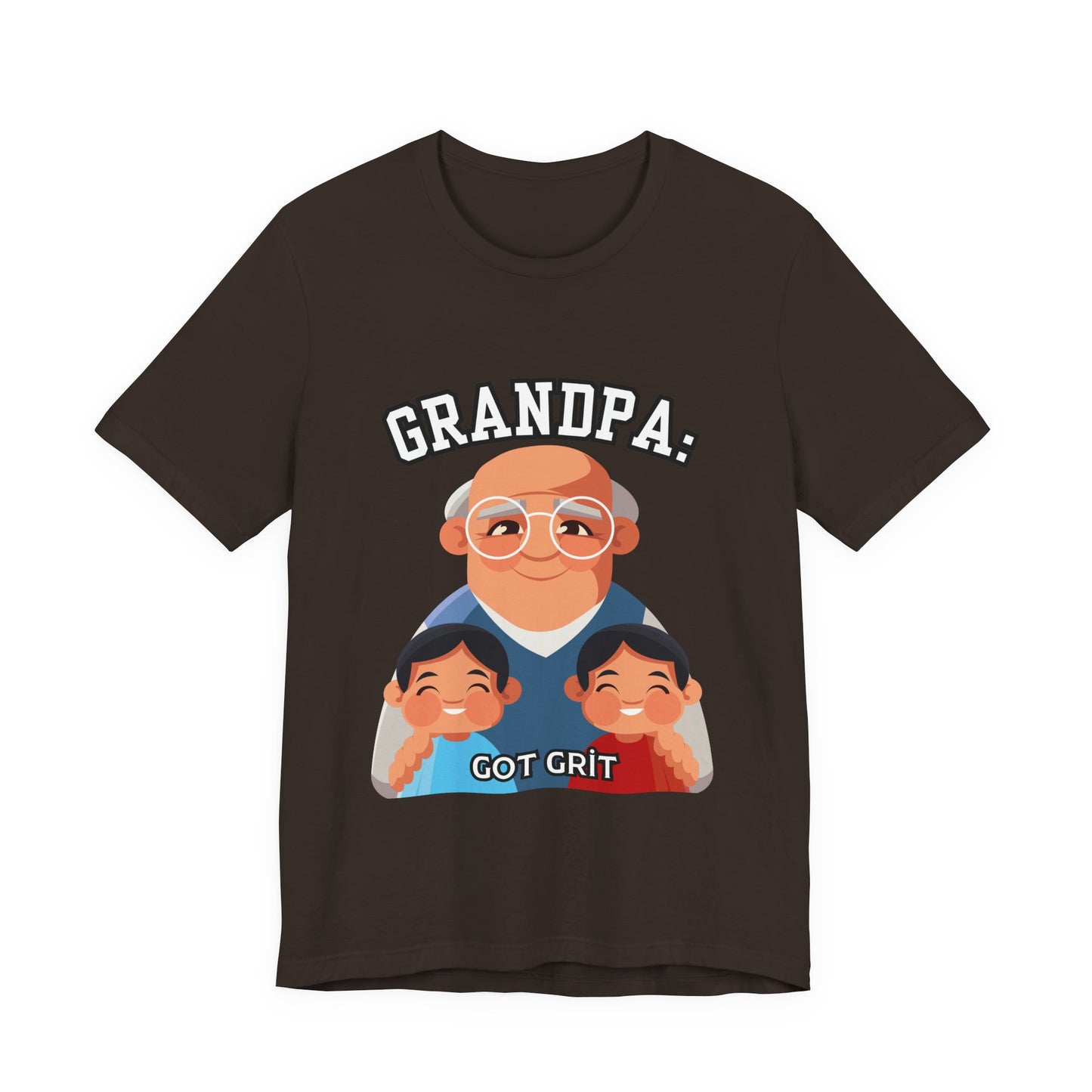 Grandpa Got Grit Tee, Funny Grandpa Shirt, Father's Day Gift, Family Reunion T-Shirt, Cute Gift for Grandpas, Unisex Graphic Tee