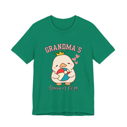 Grandma's Queen of Corgis Tee, Cute Pet Lovers Shirt, Gift for Dog Moms, Unique Grandma Gift, Casual T-Shirt, Fun Animal Tee