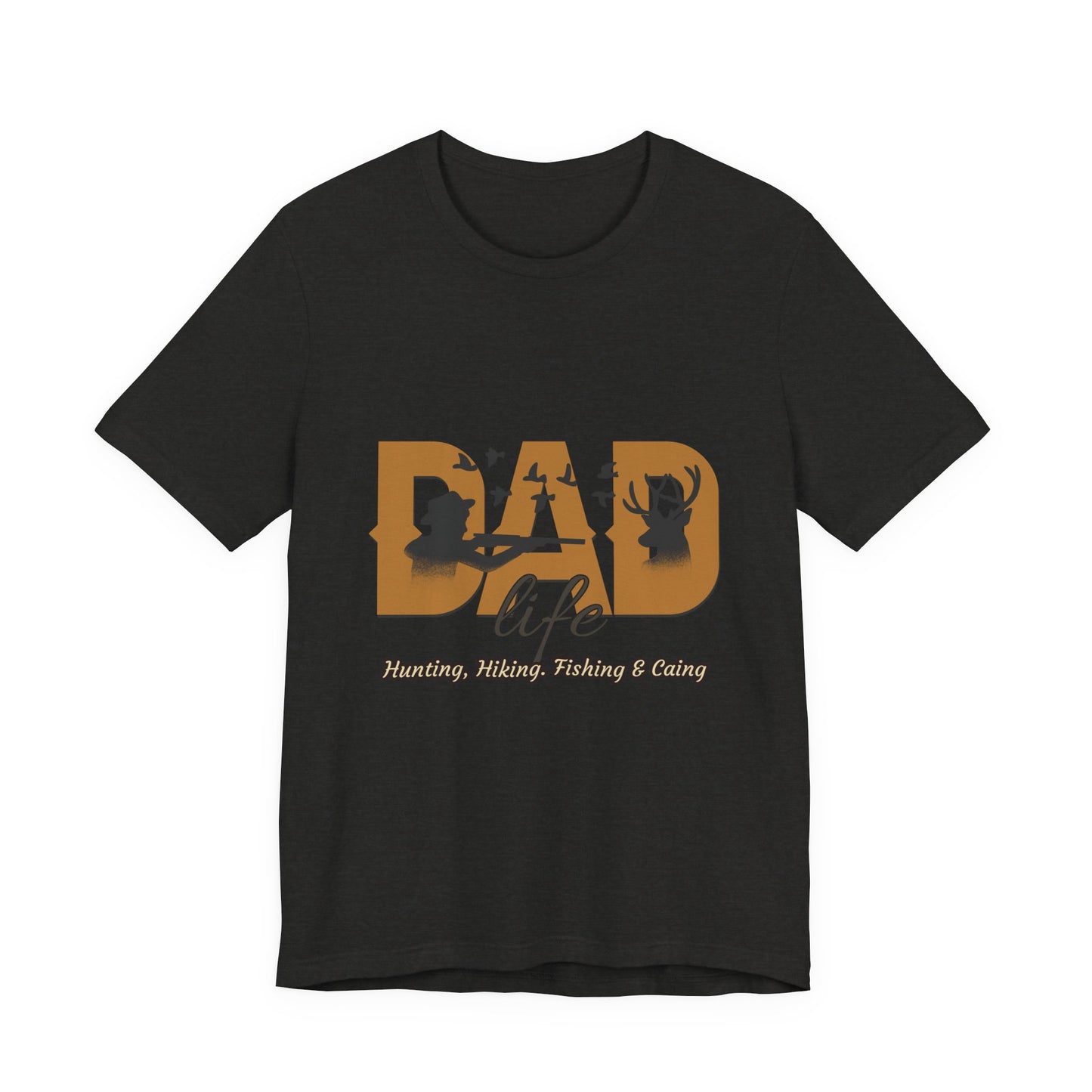 Dad Life Short Sleeve Tee - Celebrate Fatherhood, Gift for Dads, Casual Everyday Wear, Father's Day, Family Gatherings, Outdoor Adventures