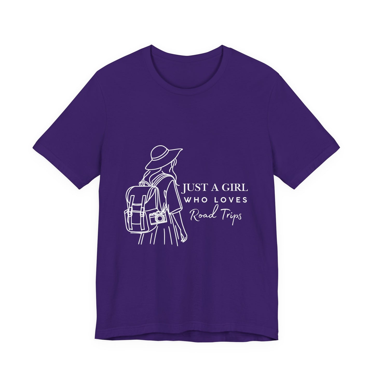 Adventure-Ready Tee for Girls | 'Just a Girl Who Loves Road Trips' | Travel Shirt, Vacation Outfit, Gift for Travelers, Summer [...]