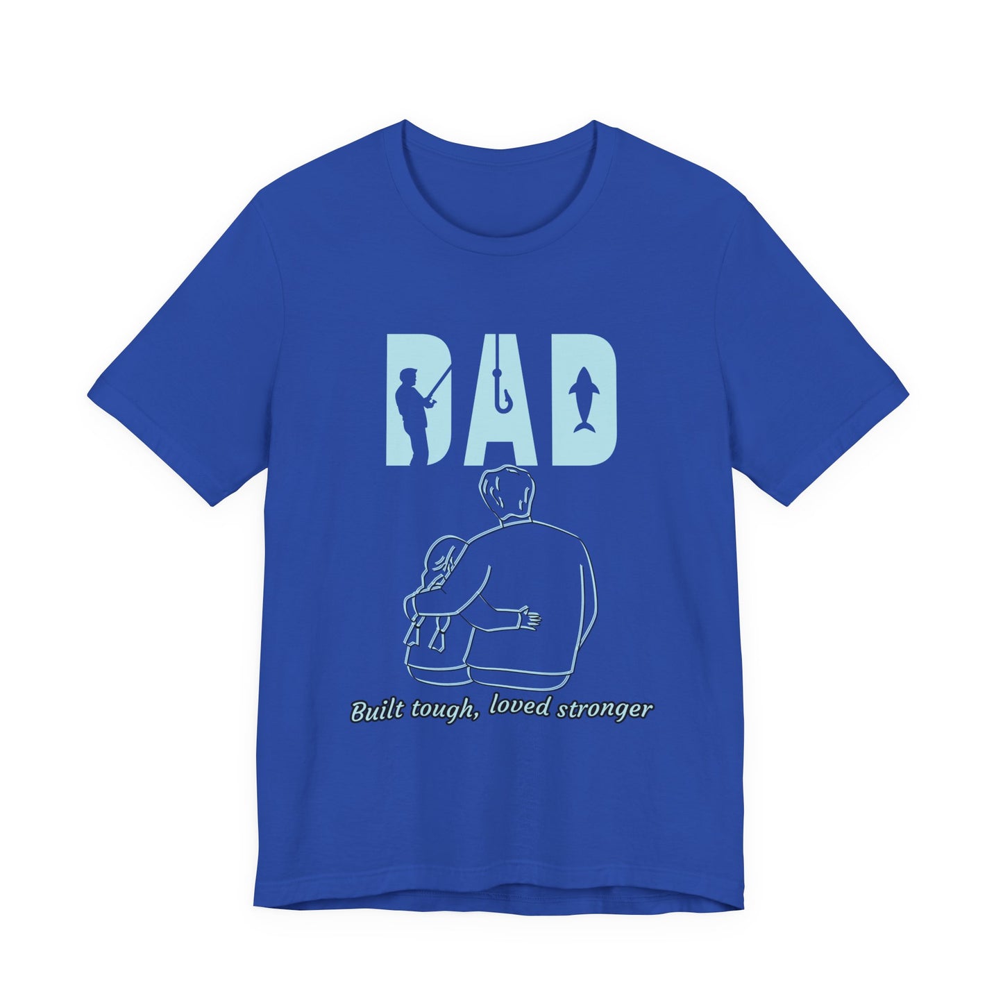 Dad's Love Unisex Tee, Perfect Gift for Father's Day, Birthday, Casualwear, Family Time, Outdoor Adventure