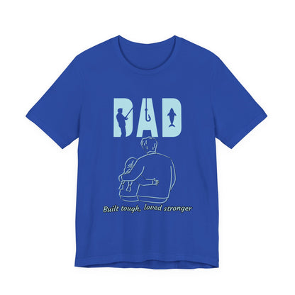 Dad's Love Unisex Tee, Perfect Gift for Father's Day, Birthday, Casualwear, Family Time, Outdoor Adventure