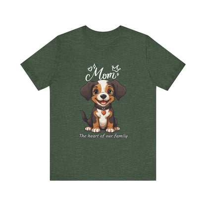 Dog Mom T-Shirt, Perfect Gift for Pet Lovers, Family Tee, Cute Canine Design, Mother's Day, Birthday Gift