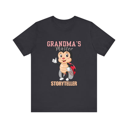 Grandma's Master Storyteller Tee, Unisex Tee, Gift for Grandma, Storyteller Shirt, Children's Storytime Tee, Family Bonding Shirt