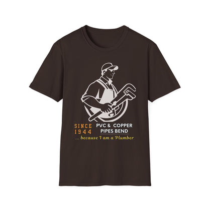 Vintage Plumber T-Shirt, Retro Plumbing Tee, Funny Pipe Fitter Shirt, Gift for Homeowners, Tradesman T-shirt