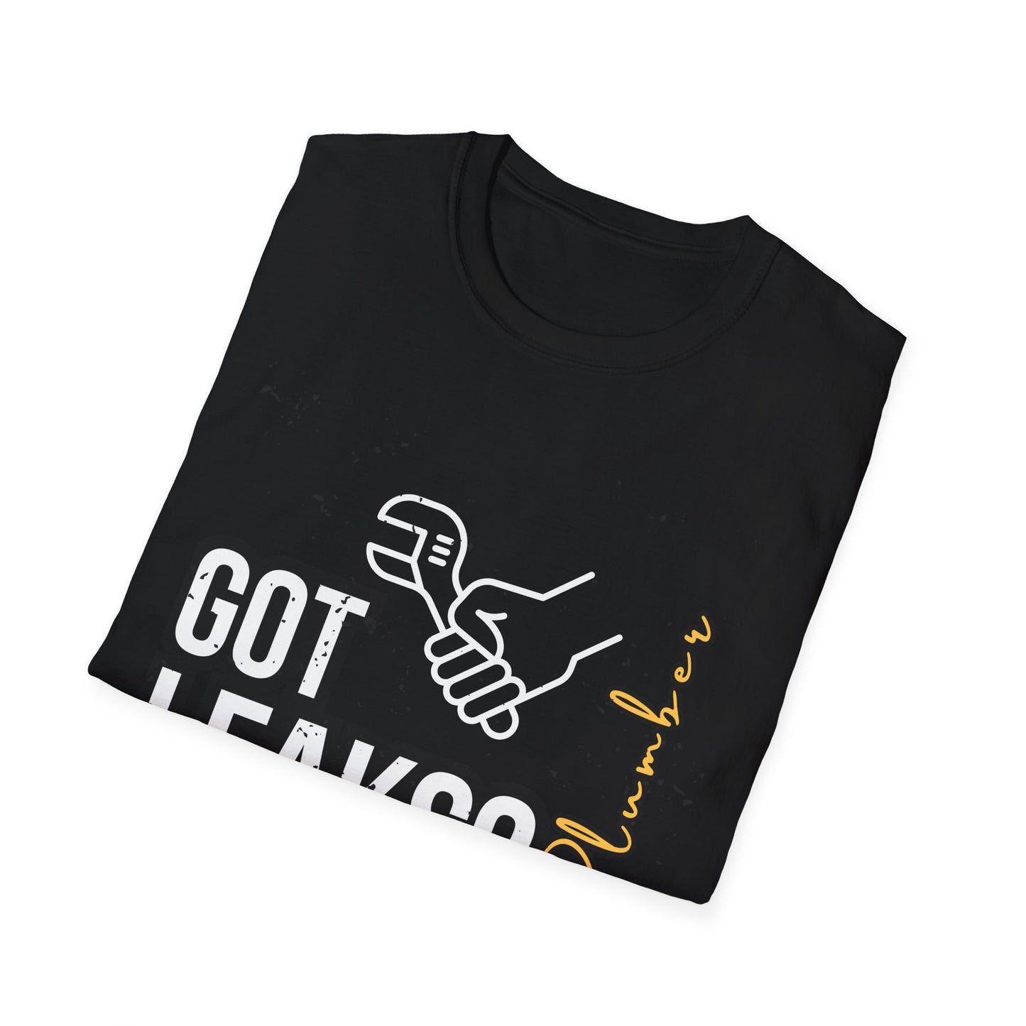 Plumber Skills T-Shirt - Got Leaks? I've Got Skills - Funny Plumbing Tee, Gift for Plumbers, Father's Day Gift, Casual Wear