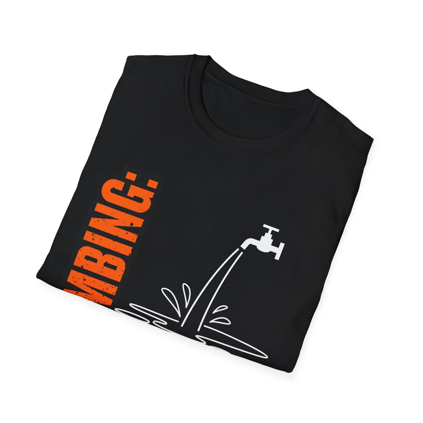 Plumbing Flow State Tee, Unisex Softstyle T-Shirt, Casual Workwear, Gift for Plumbers, Home Improvement Enthusiasts