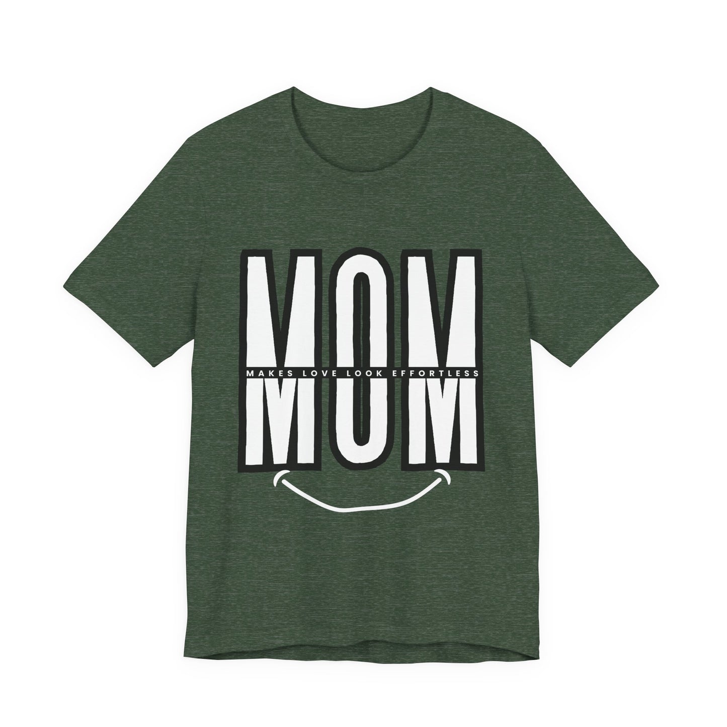 Mom Life Short Sleeve Tee - Perfect Gift for Mothers, Mother's Day, Casual Wear, Family Gatherings, Unique Mom Shirt