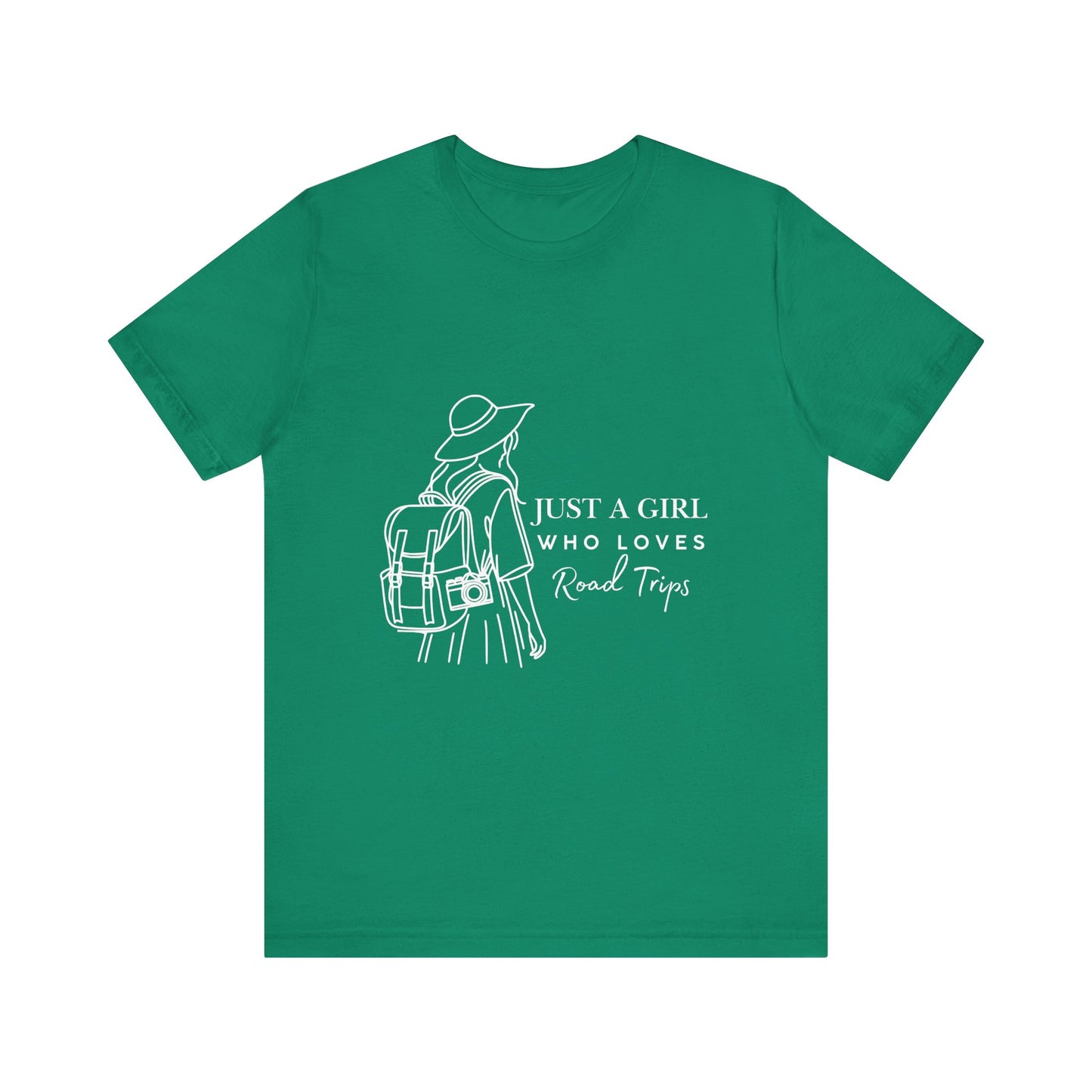 Adventure-Ready Tee for Girls | 'Just a Girl Who Loves Road Trips' | Travel Shirt, Vacation Outfit, Gift for Travelers, Summer [...]