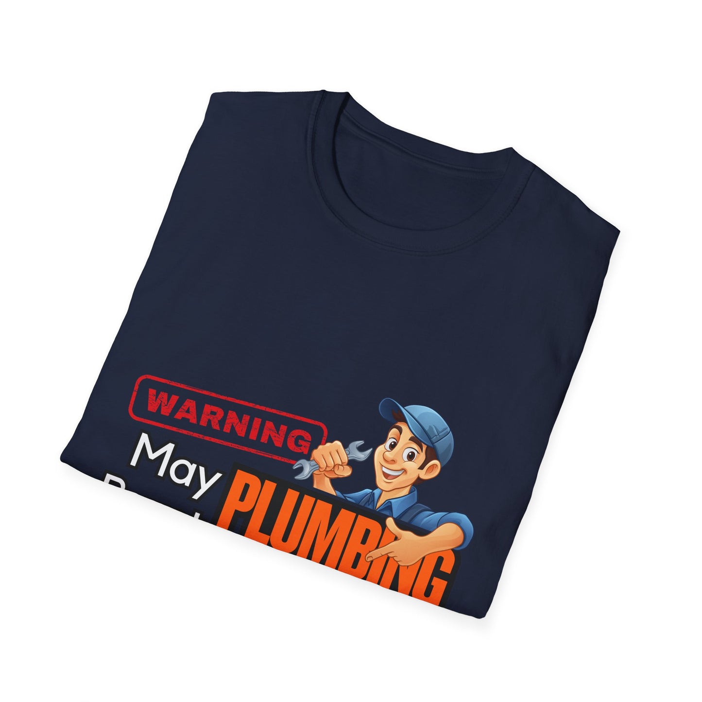 Funny Plumbing Advice T-Shirt, Gift for Plumbers, Unisex Tee, Humor Shirt, Plumbing Humor, Workwear, Dad Gift