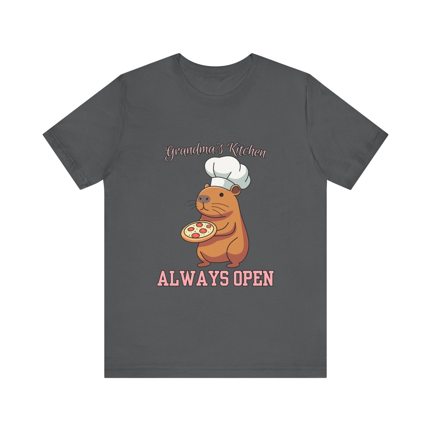 Grandma's Kitchen Unisex Tee | Cute Chef Shirt | Ideal Gift for Food Lovers, Family Gatherings, Birthdays, Home Cooks, Casual Wear