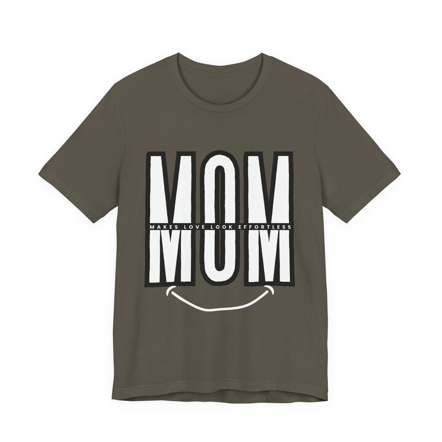 Mom Life Short Sleeve Tee - Perfect Gift for Mothers, Mother's Day, Casual Wear, Family Gatherings, Unique Mom Shirt