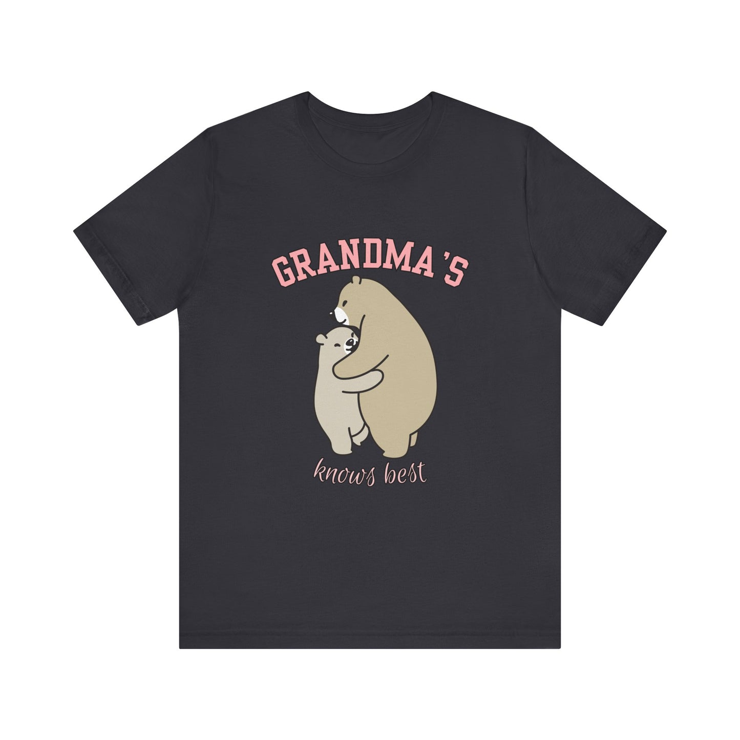 Grandma's Bears Unisex Short Sleeve Tee, Cute T-Shirt for Grandma, Gift for Grandparents, Birthday Gift, Family Matching Outfits