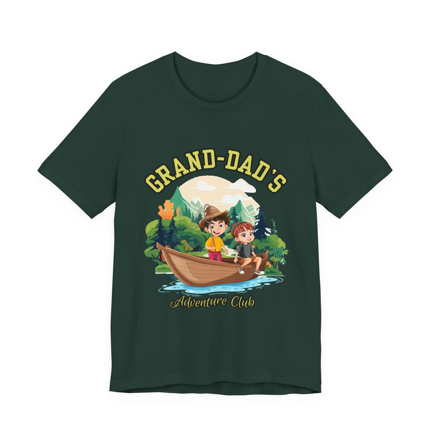 Adventurous Grandpa T-Shirt, Grand-Dad's Adventure Club Tee, Family Outing Shirt, Father's Day Gift, Kids' Adventure Gift