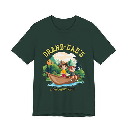 Adventurous Grandpa T-Shirt, Grand-Dad's Adventure Club Tee, Family Outing Shirt, Father's Day Gift, Kids' Adventure Gift