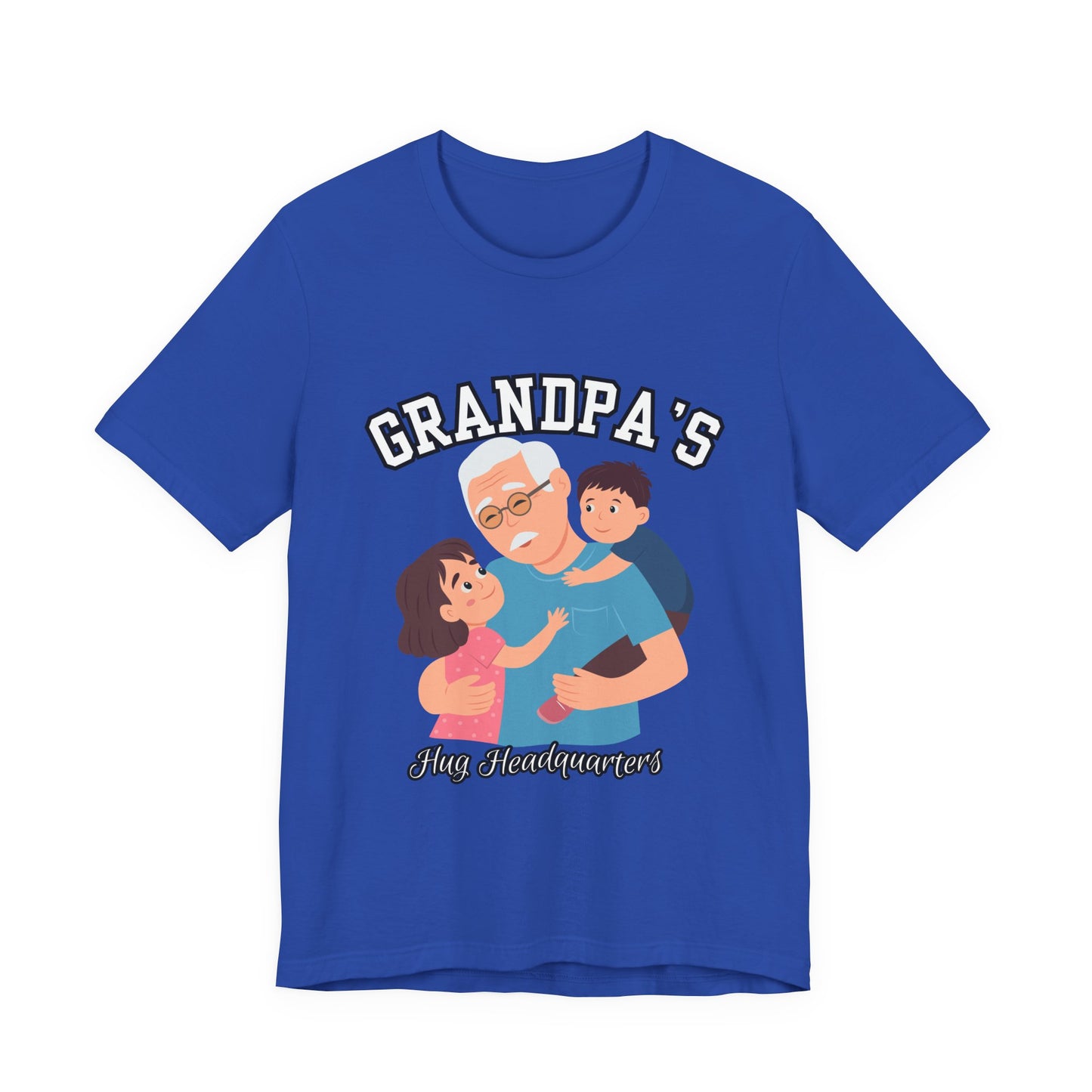 Grandpa's Fun Headquarters Tee | Family Gift, Father's Day, Grandparent's Day, Casual Wear, Cute Graphic Shirt