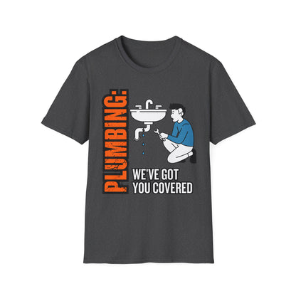 Plumbing Repair Enthusiast T-Shirt, Funny Plumbing Tee, Unisex Humor Shirt, Gifts for Plumbers, Plumbing Shirt, Home Repair Gift