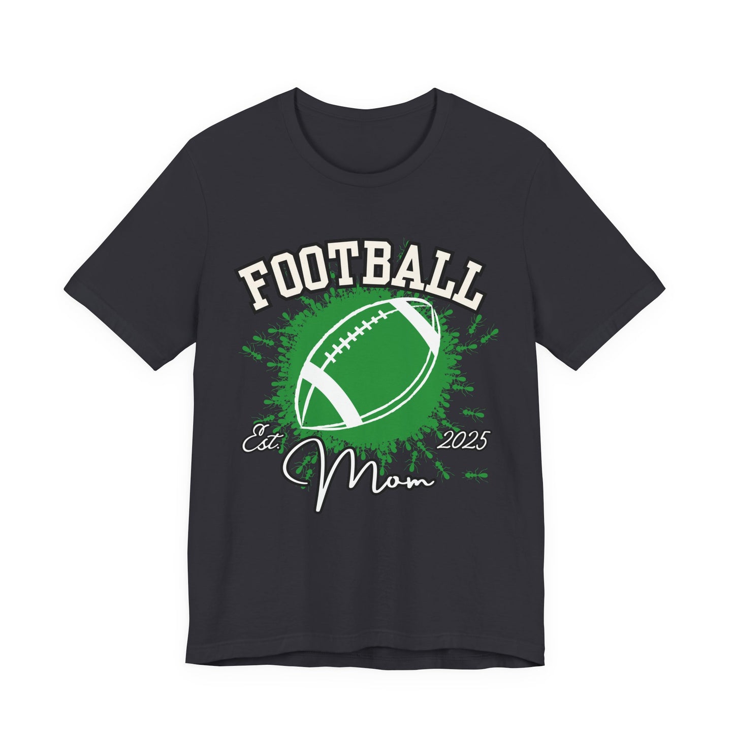 Football Mom Tee, Unisex Short Sleeve T-Shirt, Perfect Gift for Sports Moms, Game Day Apparel, Casual Weekend Wear