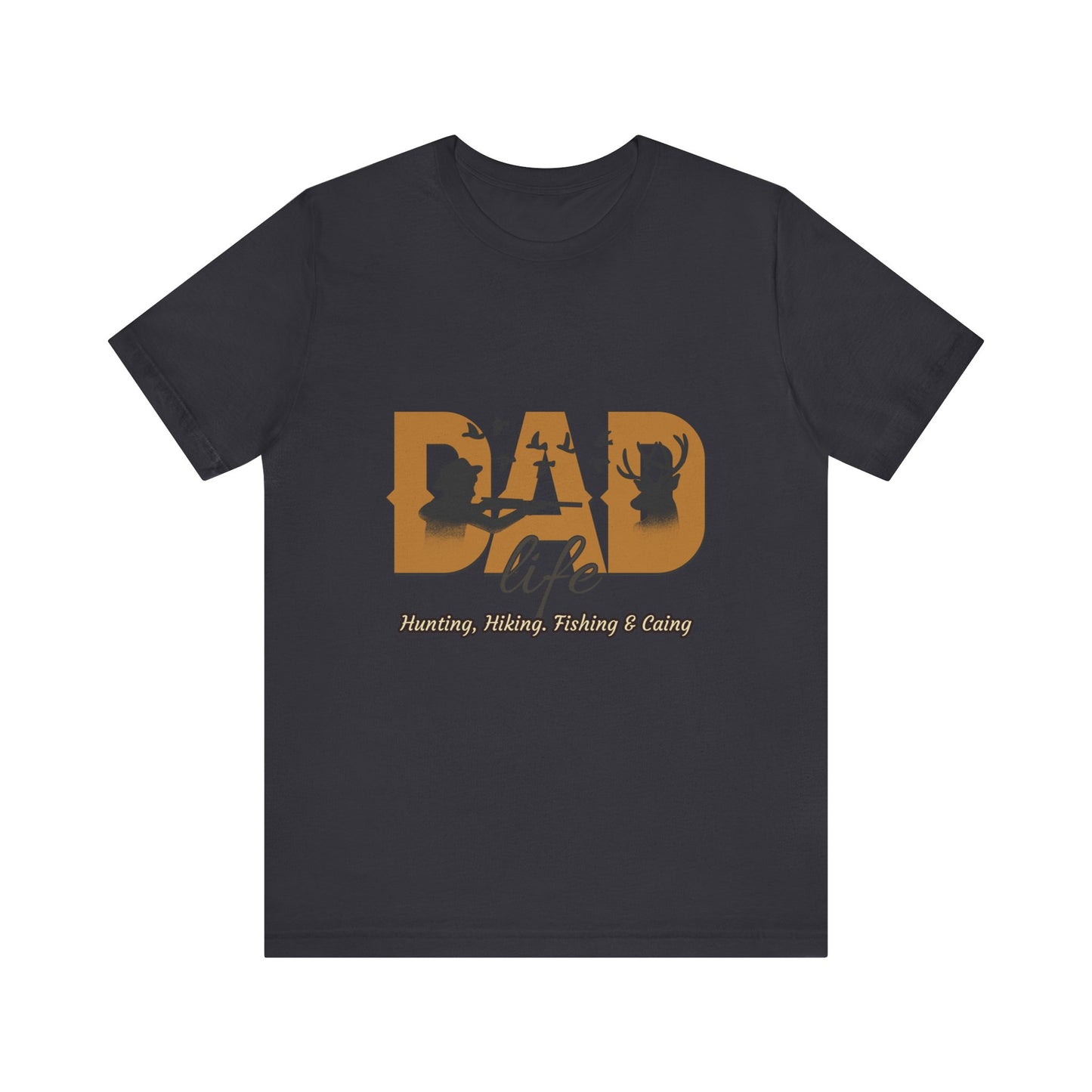 Dad Life Short Sleeve Tee - Celebrate Fatherhood, Gift for Dads, Casual Everyday Wear, Father's Day, Family Gatherings, Outdoor Adventures