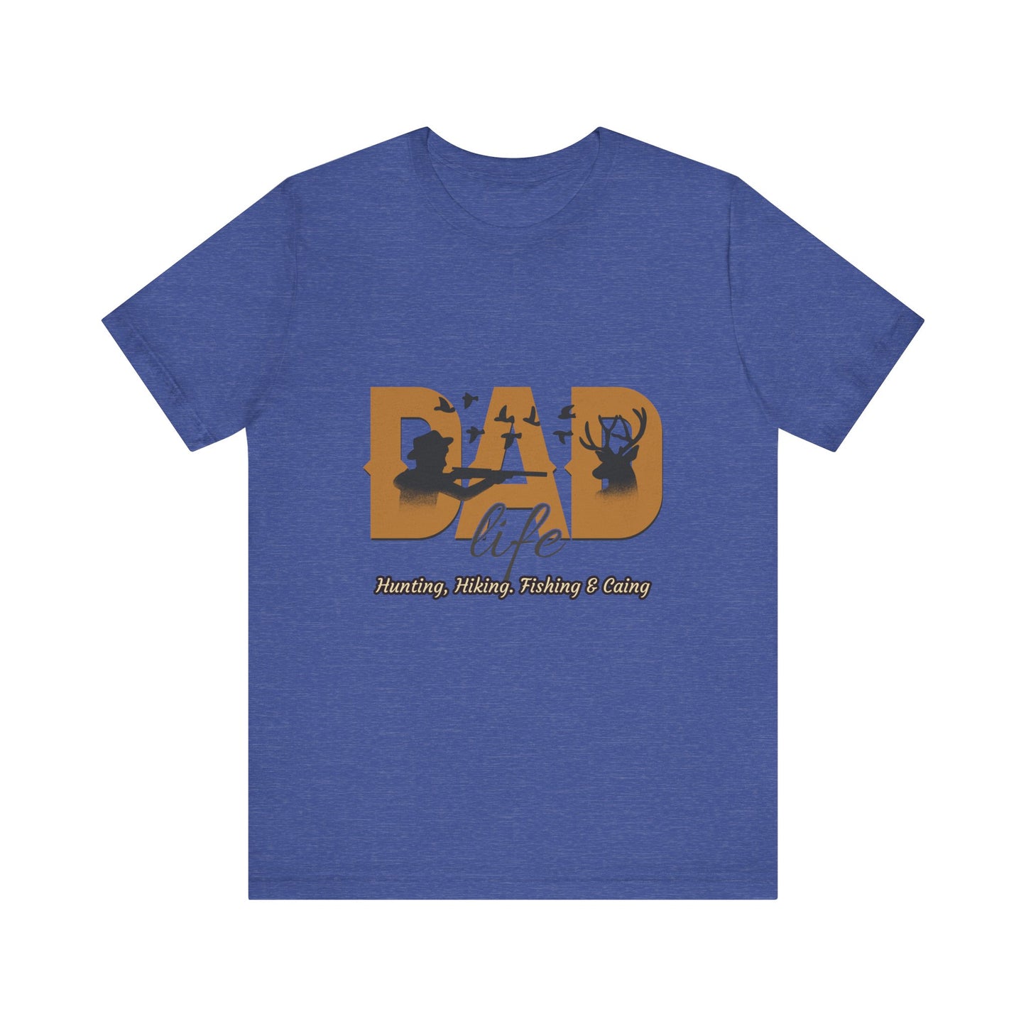Dad Life Short Sleeve Tee - Celebrate Fatherhood, Gift for Dads, Casual Everyday Wear, Father's Day, Family Gatherings, Outdoor Adventures