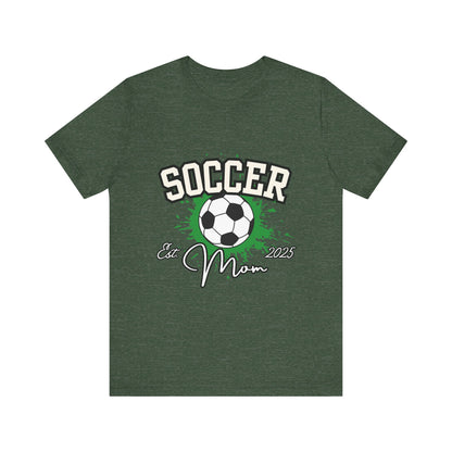 Soccer Mom Pride Unisex Jersey Tee, Sports Shirt, Gift for Soccer Lovers, Casual Wear, Athletic Tee, Soccer Mom Gift