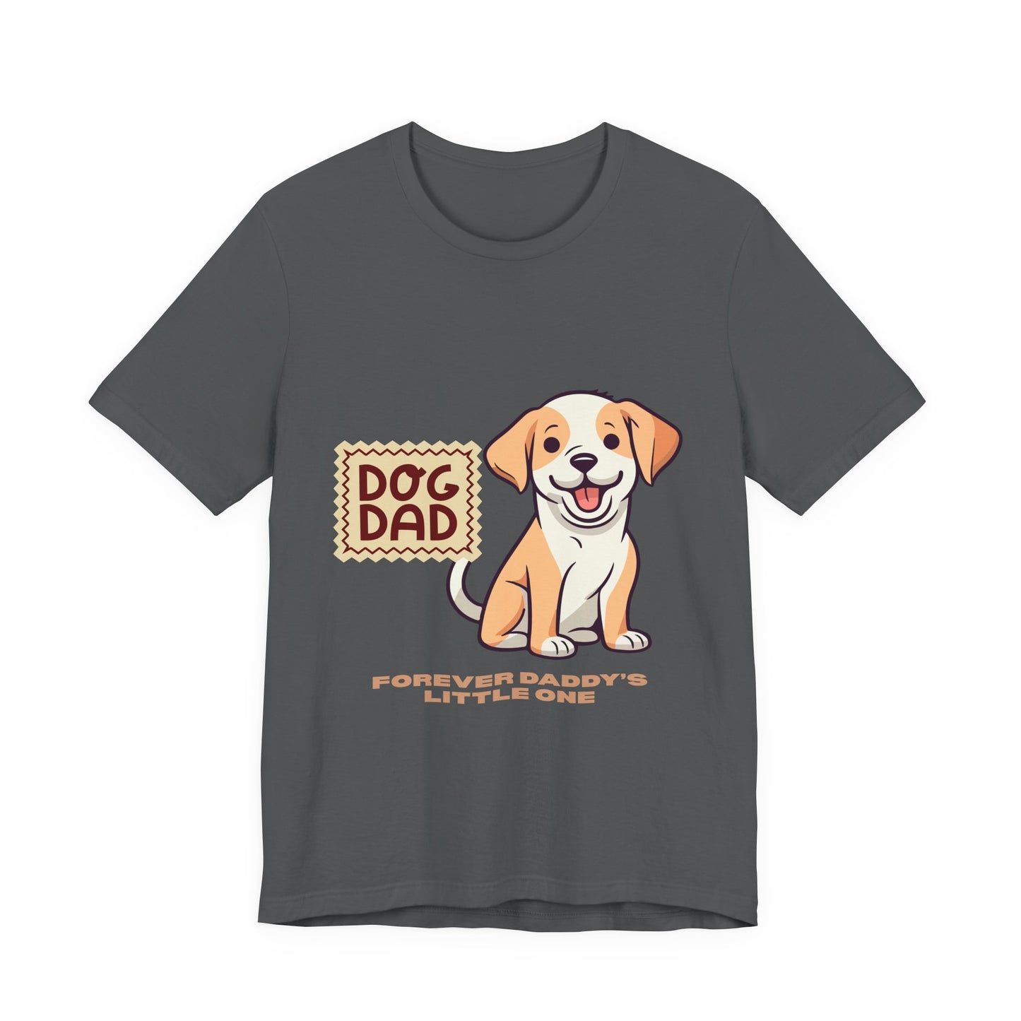 Dog Dad T-Shirt, Perfect Gift for Pet Lovers, Father's Day Apparel, Unisex Casual Tee, Dog Lover Shirt, Cute Dog Dad Design