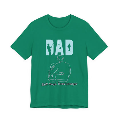 Dad's Love Unisex Tee, Perfect Gift for Father's Day, Birthday, Casualwear, Family Time, Outdoor Adventure