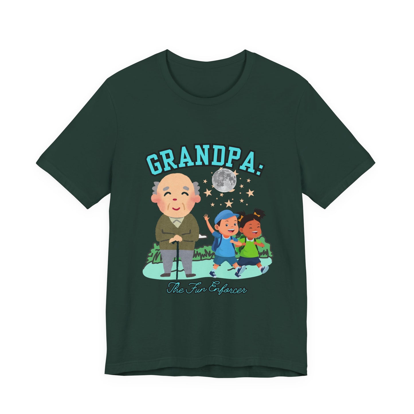 Grandpa's Fun Explorer Tee, Grandfather Gift, Family Reunion Shirt, Cute Kids T-Shirt, Dad Joke Apparel
