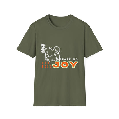 Joyful Electrical Worker Unisex Softstyle T-Shirt - Perfect Electrician Gift, Electrical Engineer, Unisex Graphic Tee