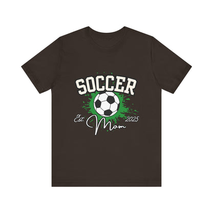 Soccer Mom Pride Unisex Jersey Tee, Sports Shirt, Gift for Soccer Lovers, Casual Wear, Athletic Tee, Soccer Mom Gift