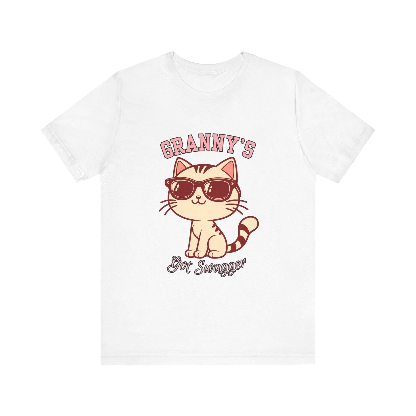 Cool Cat Grandma Tee | Fun Cat Shirt, Gifts for Cat Lovers, Quirky Quote Top, Cat Mom Gift, Casual Wear
