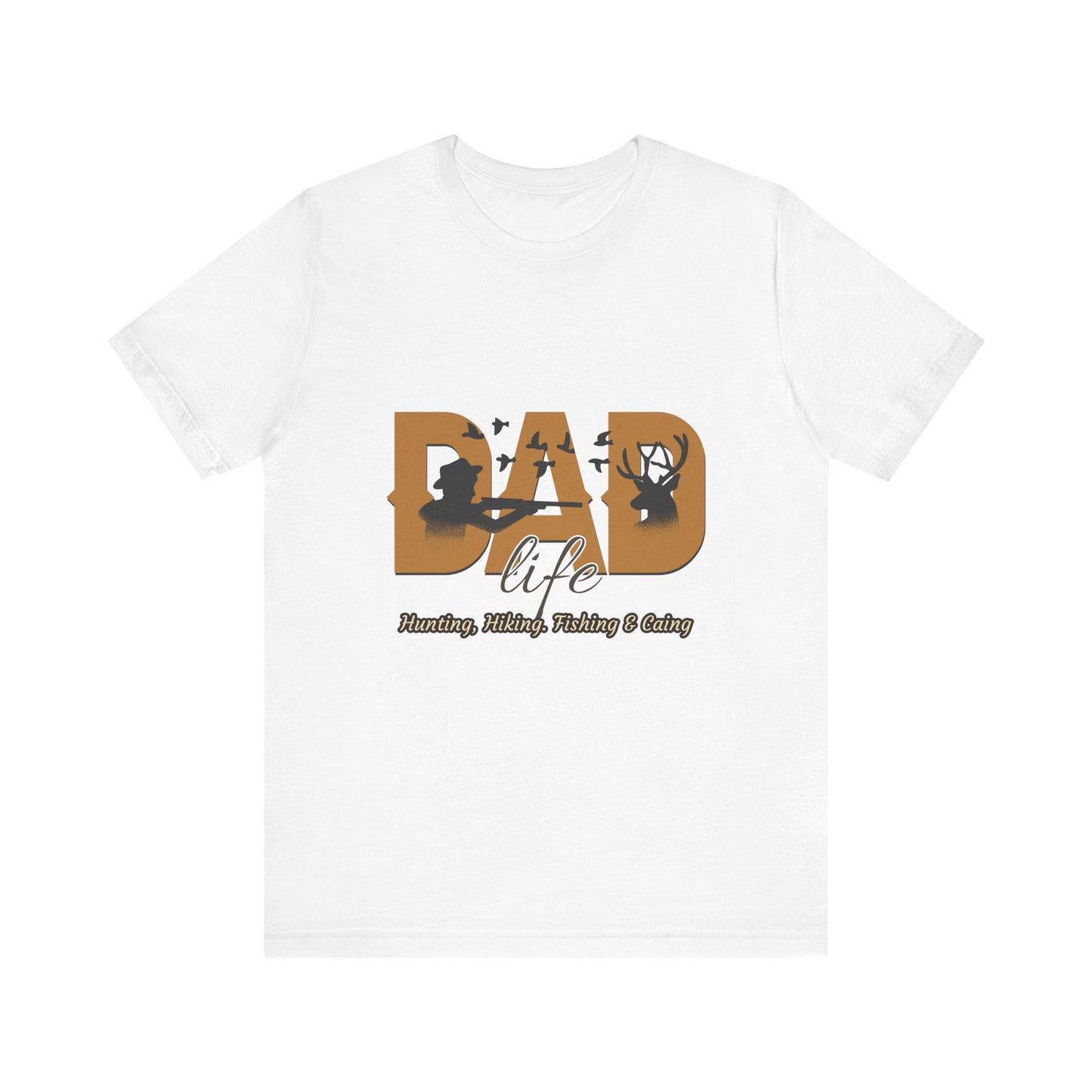 Dad Life Short Sleeve Tee - Celebrate Fatherhood, Gift for Dads, Casual Everyday Wear, Father's Day, Family Gatherings, Outdoor Adventures