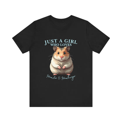 Cute Hamster Lover Tee, Unisex Jersey Short Sleeve Tee, Gifts for Animal Lovers, Pet Owner T-Shirt, Birthday Gift, Hamster Apparel