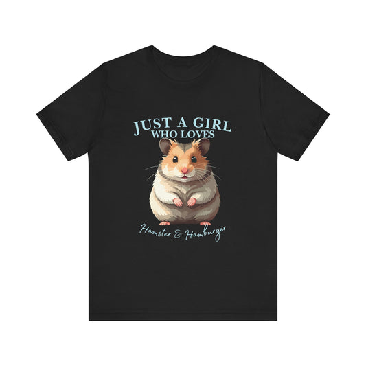 Cute Hamster Lover Tee, Unisex Jersey Short Sleeve Tee, Gifts for Animal Lovers, Pet Owner T-Shirt, Birthday Gift, Hamster Apparel