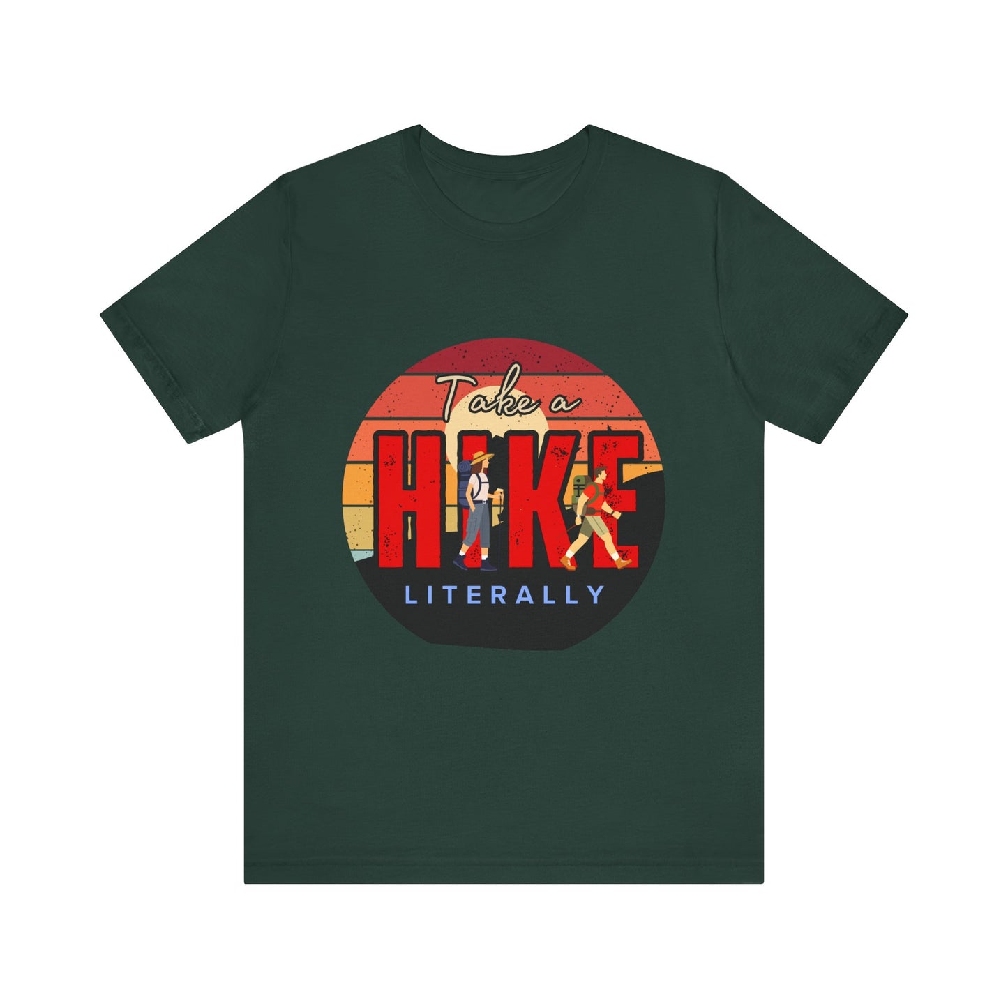 Take a Hike Unisex Tee | Outdoor Adventure T-Shirt, Nature Lover Gift, Hiking Apparel, Funny Hiking Shirt, Casual Statement Tee