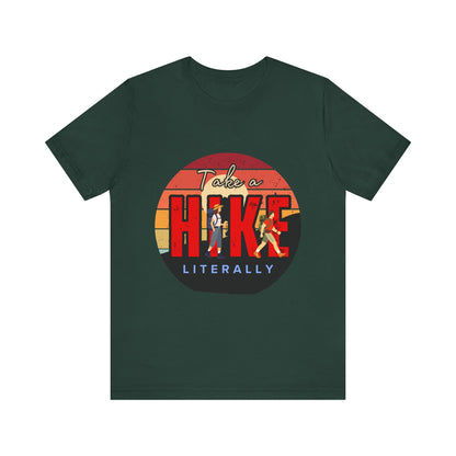 Take a Hike Unisex Tee | Outdoor Adventure T-Shirt, Nature Lover Gift, Hiking Apparel, Funny Hiking Shirt, Casual Statement Tee