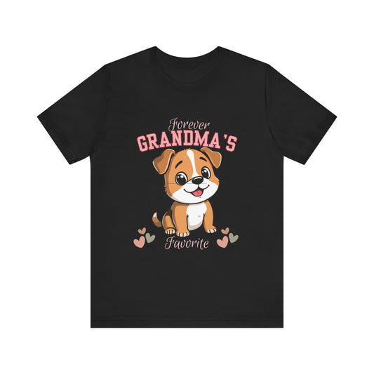 Cute Dog Grandma Tee, Dog Lover Gift, Mother's Day T-Shirt, Pet Lover Top, Unisex Short Sleeve Shirt
